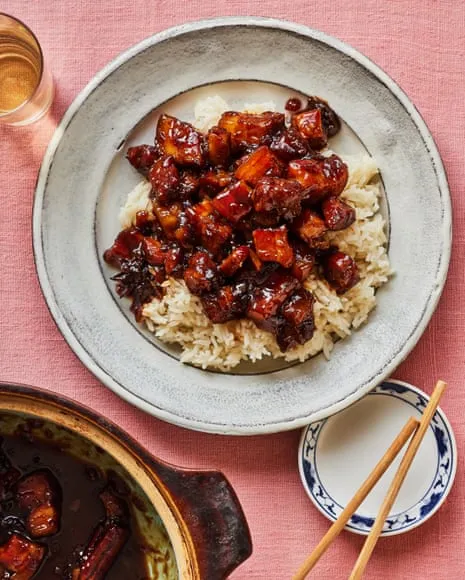 The Chef's Delicious Recipes for Savory Pork Stew and Fried Daikon Cubes