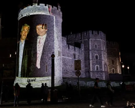 Four Arrested After Projections of Trump and Epstein Shown on Royal Windsor Castle
