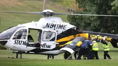 A group of police shot in PA, including three in grave condition