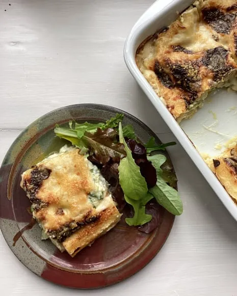 An Inspired Recipe for Layered Pasta with Summer Squash and Cheese Medley