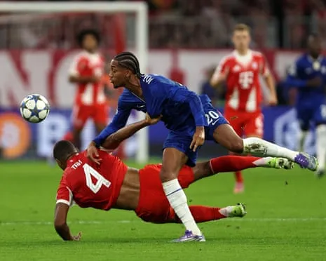 Chelsea's manager explodes as Bayern Munich defender Tah escapes dismissal during Champions League loss